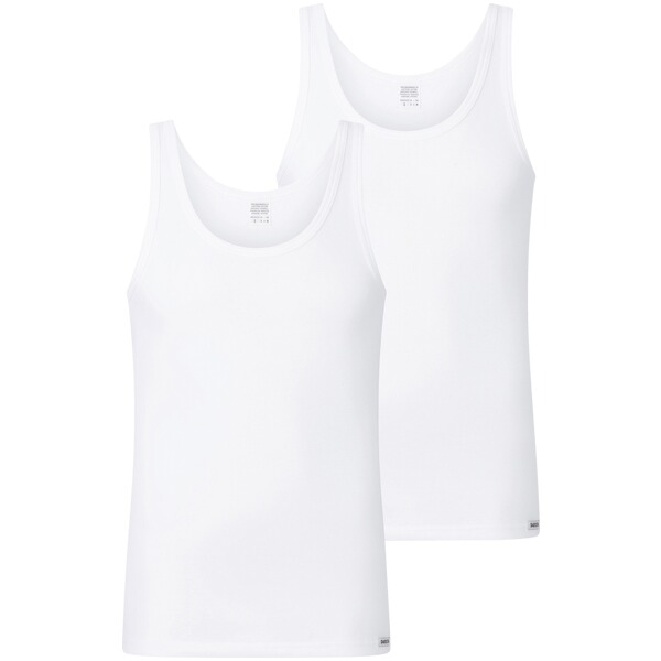 Thumbnail - 2er Pack Unterhemd COMOTELLO weiß