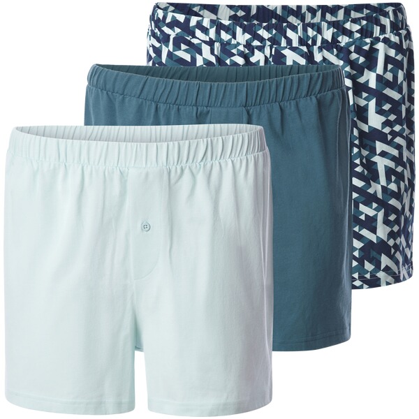 Thumbnail - 3er Pack Boxershorts TUVIENTO mint petrol