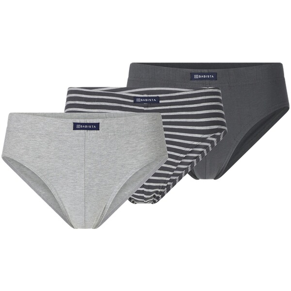 Thumbnail - 3er Pack Slip GUGLITISTO grau