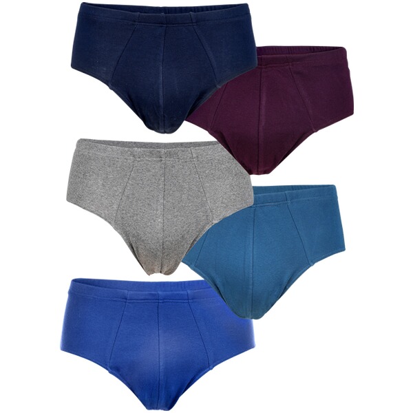 Thumbnail - 5er Pack Slips FULVIMEZZI blau hellgrau