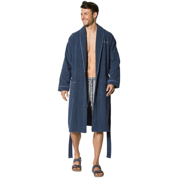 Thumbnail - Bademantel ADALTOLLI dunkelblau