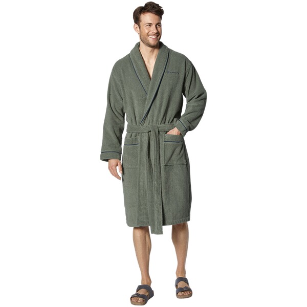 Thumbnail - Bademantel ADALTOLLI oliv