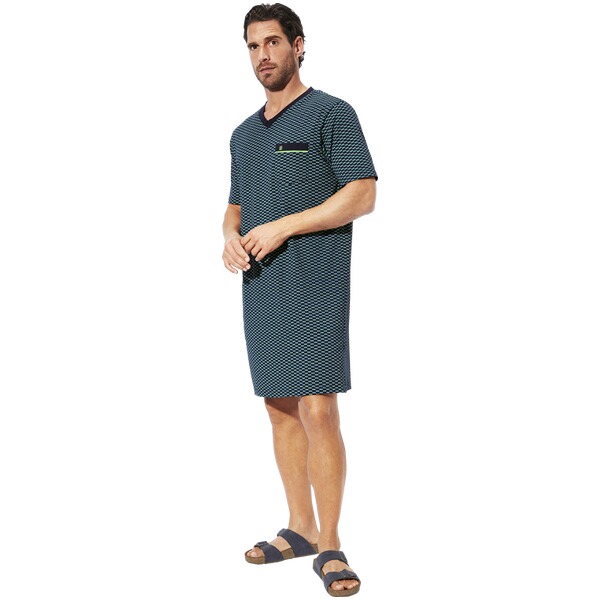 Thumbnail - Doppelpack Nachthemd PARMAR dunkelblau