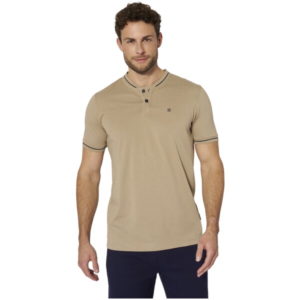 Thumbnail - Doppelpack Poloshirt JORMAR beige dunkelblau