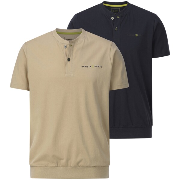 Thumbnail - Doppelpack T-Shirt MARILO beige