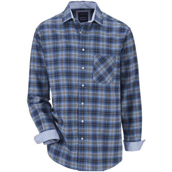 Thumbnail - Flanellhemd FLOREVERTI blau