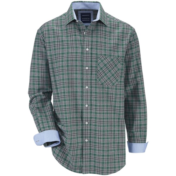 Thumbnail - Flanellhemd FLOREVERTI grün