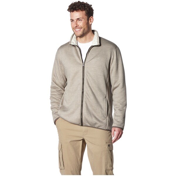 Thumbnail - Fleecejacke BIATINARI beige