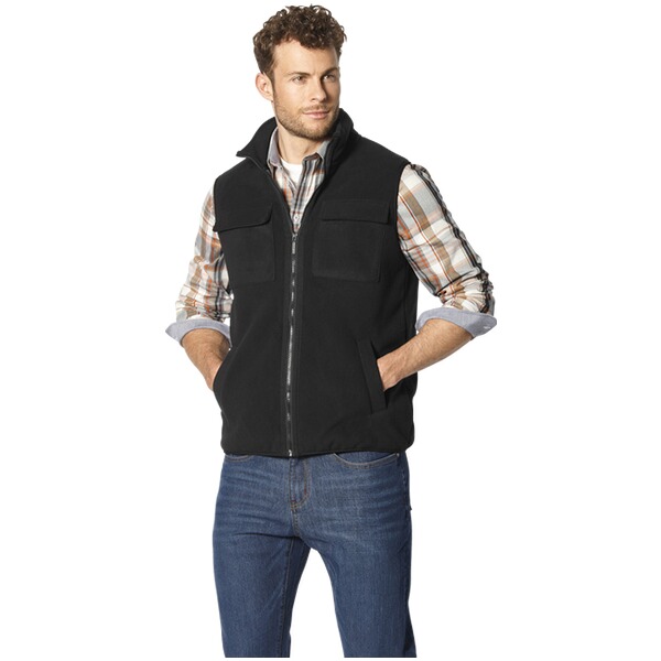 Thumbnail - Fleeceweste TEMILASSO schwarz