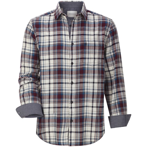 Thumbnail - Hemd JALOR dunkelrot