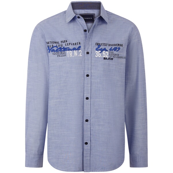 Thumbnail - Hemd RINADORO hellblau