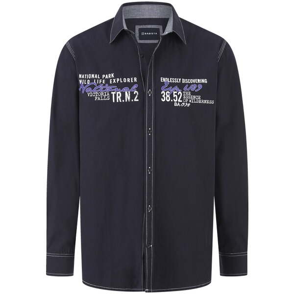 Thumbnail - Hemd RINADORO dunkelblau