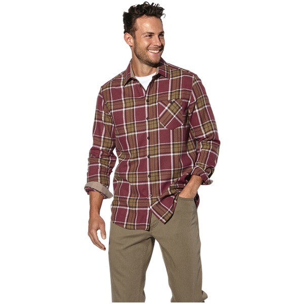 Thumbnail - Hemd SALTINORA dunkelrot