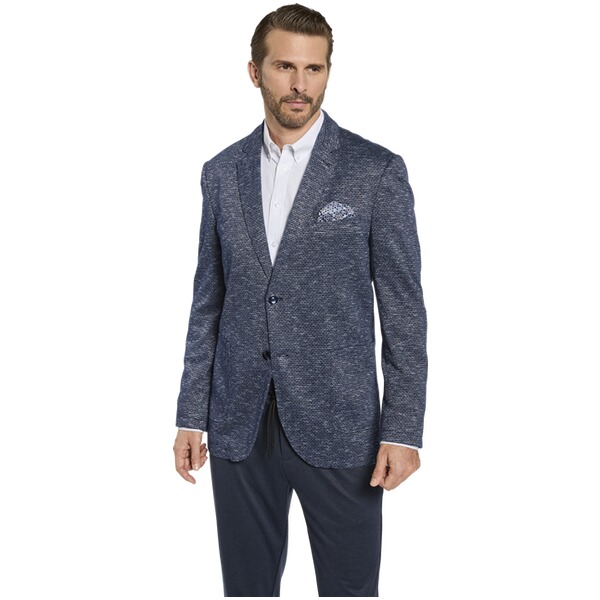 Thumbnail - Jersey-Sakko MILANVETTO dunkelblau