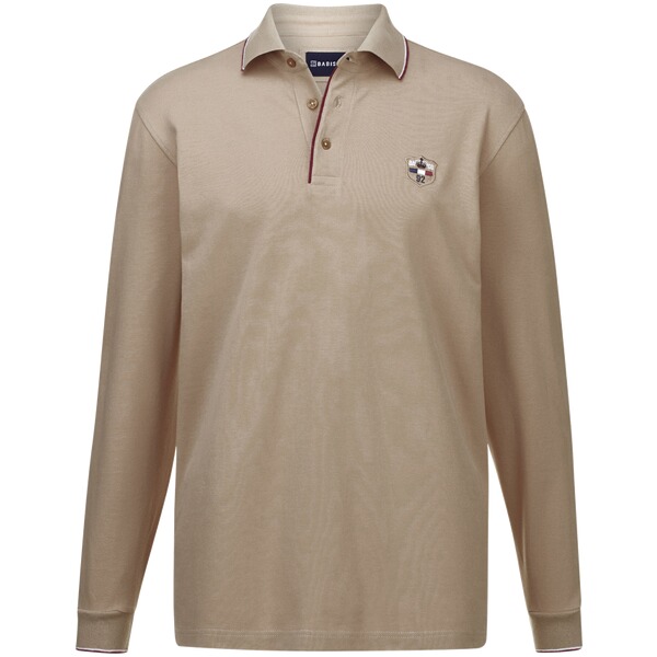 Thumbnail - Langarm-Poloshirt MILANVETZO beige