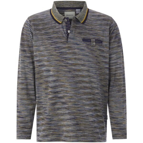 Thumbnail - Langarm-Poloshirt VANDOR oliv