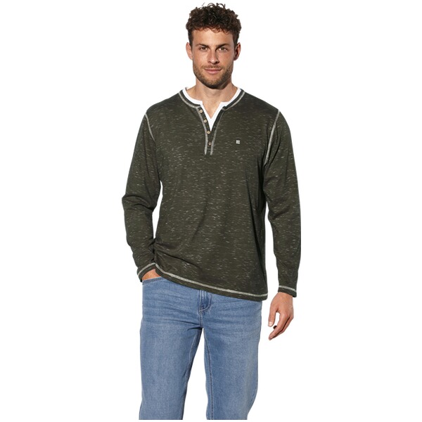 Thumbnail - Langarmshirt GIVIRA oliv