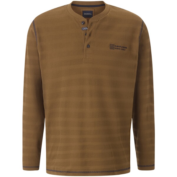 Thumbnail - Langarmshirt LUIMONO braun