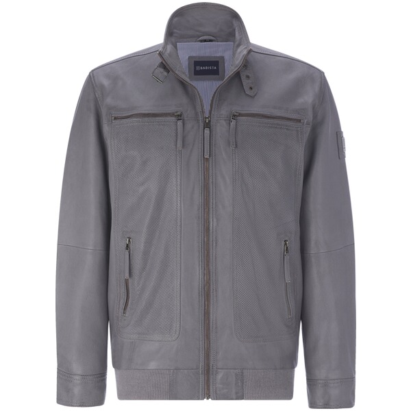 Thumbnail - Lederjacke CORIETTA grau