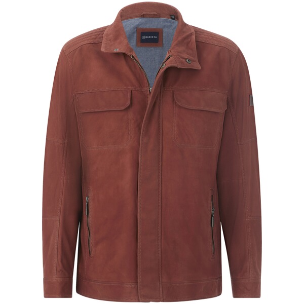 Thumbnail - Lederjacke JOMIR dunkelorange