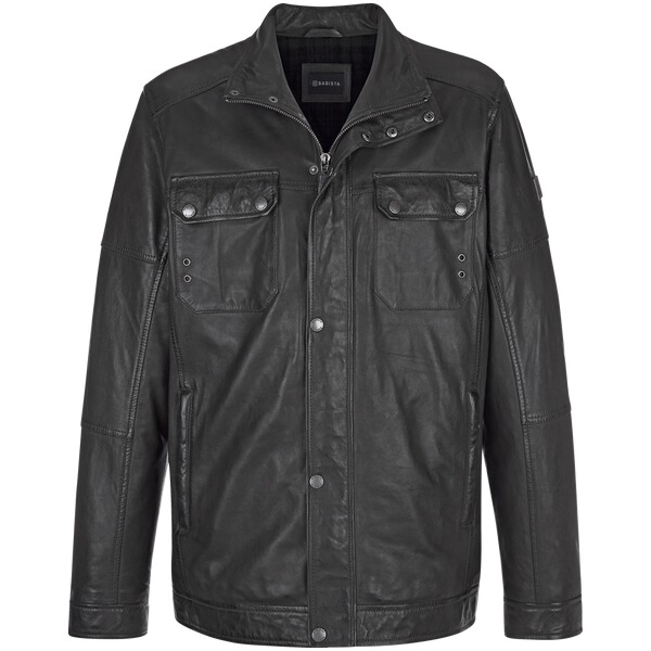 Thumbnail - Lederjacke SOLIENTE oliv