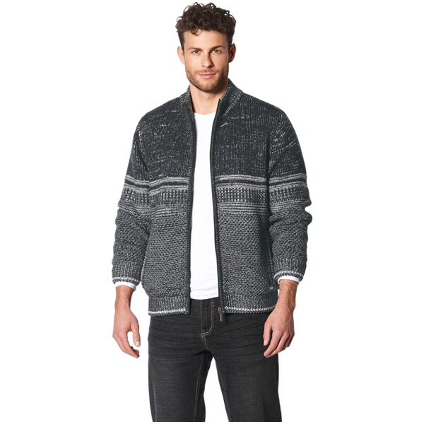 Thumbnail - Outdoor Strickjacke CANTINOLE dunkelgrau