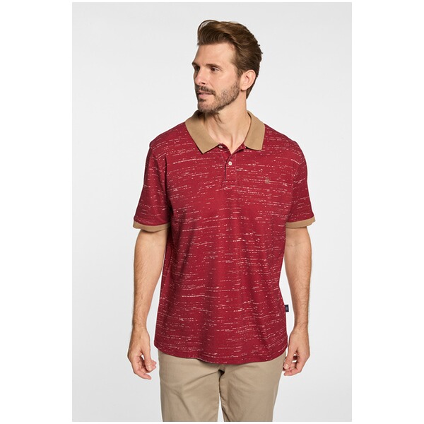 Thumbnail - Poloshirt FARNELLO dunkelrot