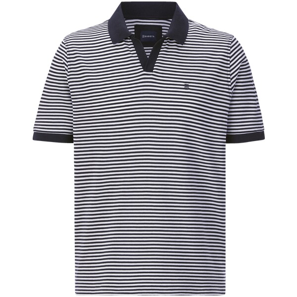 Thumbnail - Poloshirt TOSCARELLI weiß blau