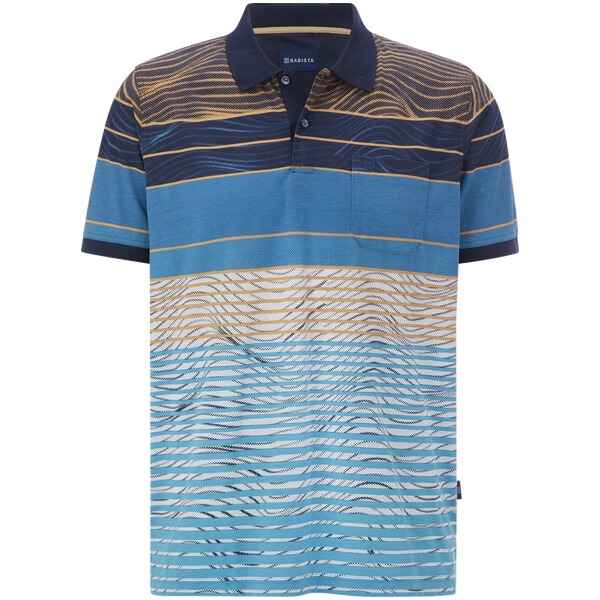 Thumbnail - Poloshirt ULRICO blau