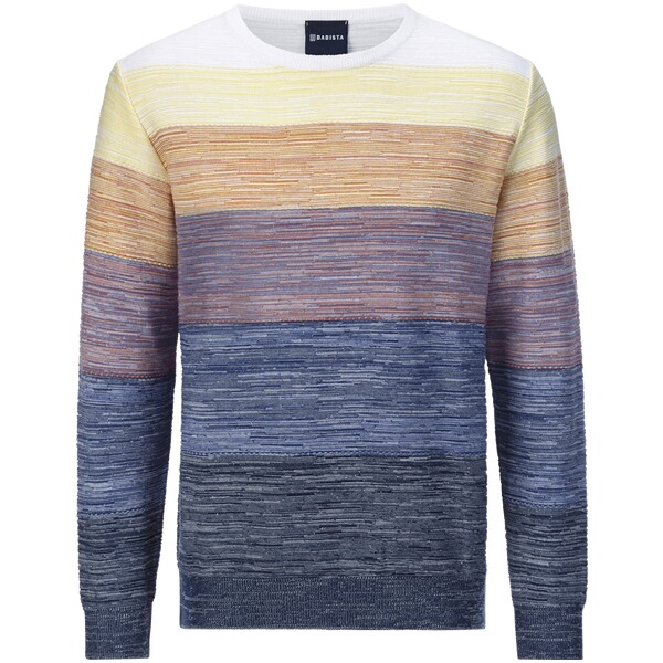 Thumbnail - Pullover CARIENO orange blau