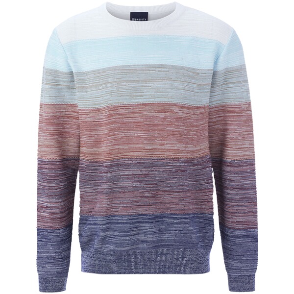 Thumbnail - Pullover CARIENO hellblau rot