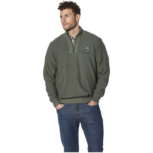 Thumbnail - Pullover LICARONI dunkelgrün