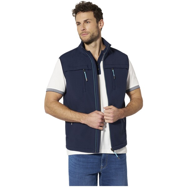 Thumbnail - Softshell Weste ELARO dunkelblau