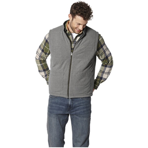 Thumbnail - Steppweste ROMATICA dunkelgrün grau