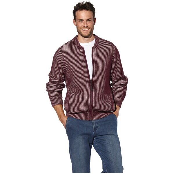 Thumbnail - Strickjacke ALVIAN dunkelrot