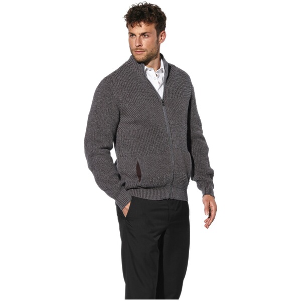 Thumbnail - Strickjacke GIORTALLI dunkelgrau