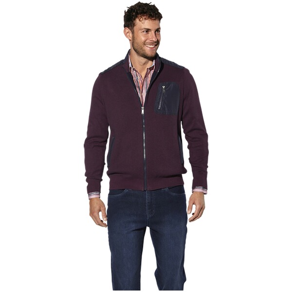 Thumbnail - Strickjacke RALDIN dunkelrot