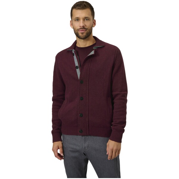 Thumbnail - Strickjacke ROBLOTE dunkelrot