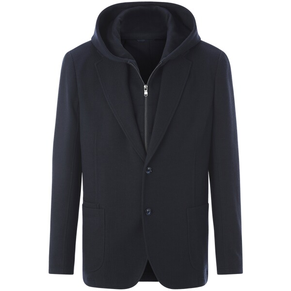 Thumbnail - Stricksakko WELMAR dunkelblau