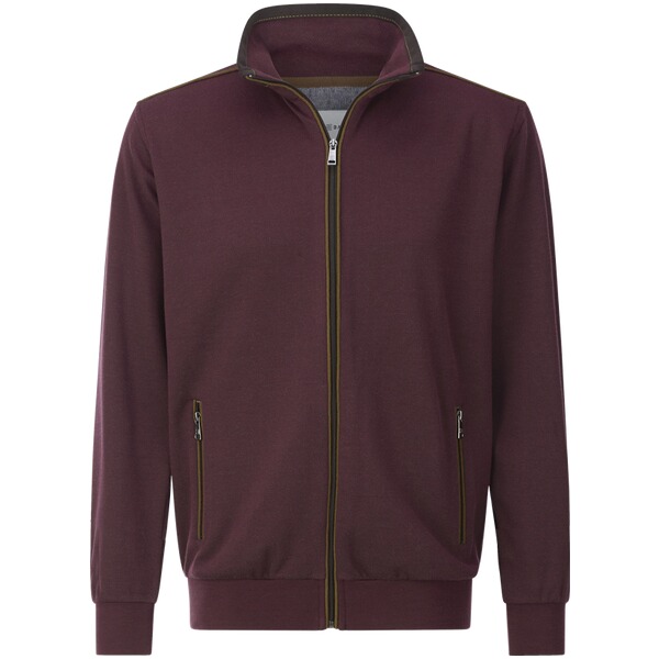 Thumbnail - Sweatjacke DEOLEZZI dunkelrot