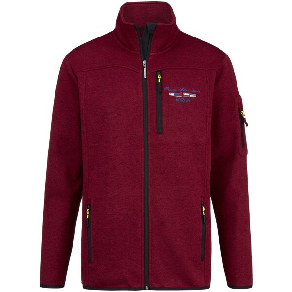 Thumbnail - Strickfleecejacke FLORENUNTO rot