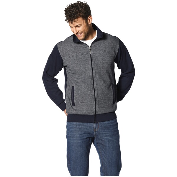 Thumbnail - Sweatjacke GEROZETTI grau