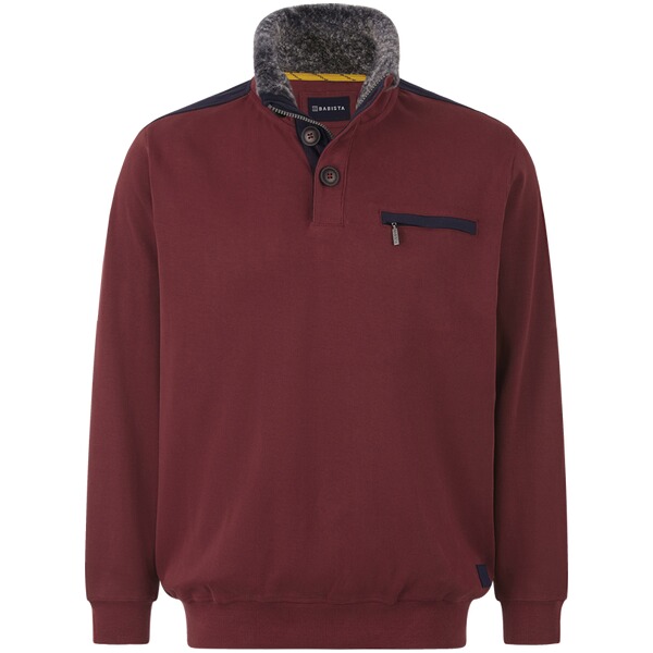 Thumbnail - Sweatshirt RIZALTIO dunkelrot