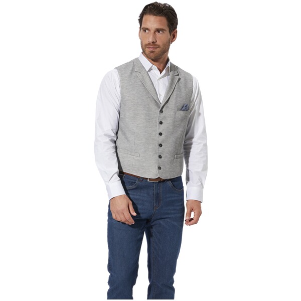 Thumbnail - Weste VESPASIANO grau