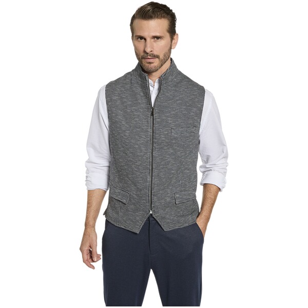 Thumbnail - Weste ZARENTA weiß dunkelblau