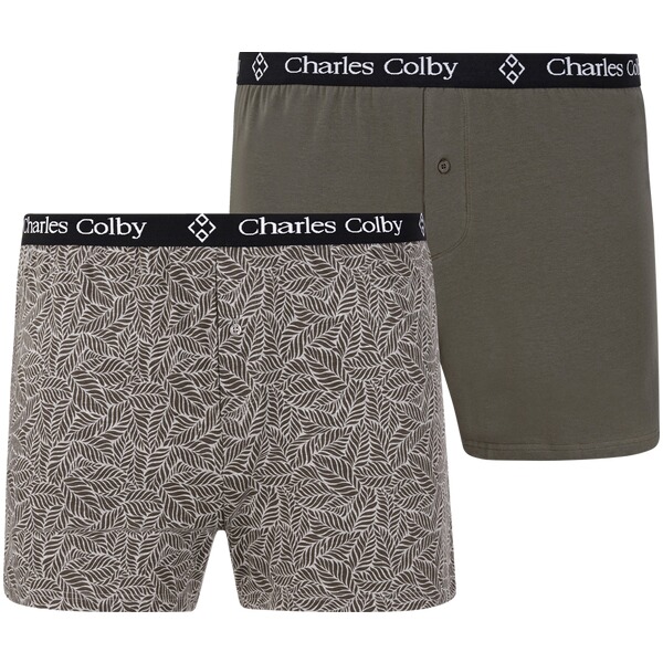 Thumbnail - 2er Pack Boxershorts LORD HAWKINS khaki