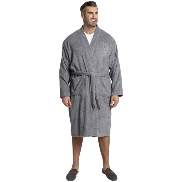 Thumbnail - Bademantel LORD CURET grau