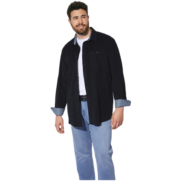 Thumbnail - Cordhemd DUKE NILSON dunkelblau