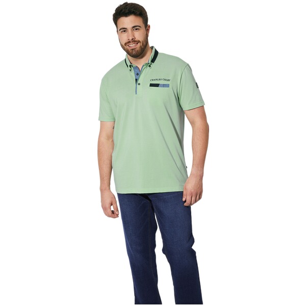 Thumbnail - Poloshirt EARL PENDLEVINE hellgrün