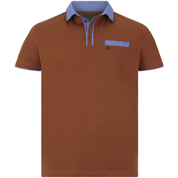 Thumbnail - Poloshirt EARL WILLMER dunkelorange